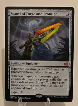Sword of Forge and Frontier MTG Phyrexia: All Will Be One Regular - Image 1