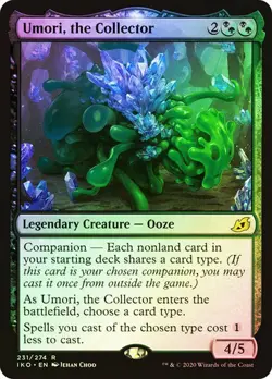 Umori, the Collector #231 Ikoria MTG MAGIC OOZE R FOIL O252 - Image 1