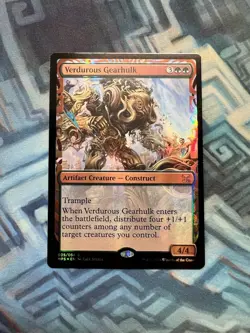 MTG Foil Verdurous Gearhulk NM Masterpiece Series: Kaladesh Inventions - Image 1