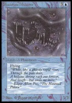 MTG English Phantom Monster Light Play Normal Beta - Image 1
