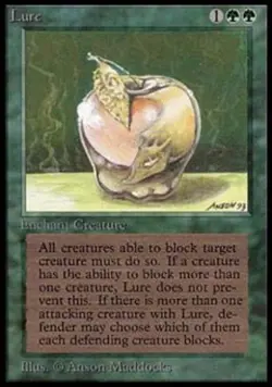 MTG English Lure Light Play Normal Beta - Image 1