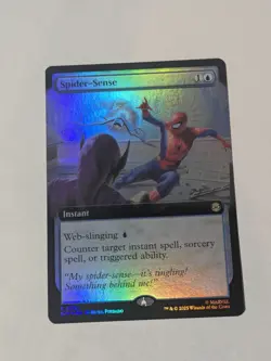 Spider-Sense (Extended Art) Foil #254 MTG: Marvel's Spider-Man - Image 1