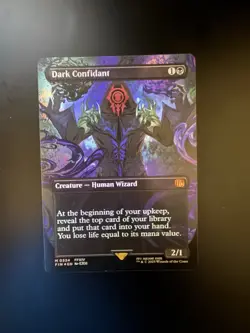 MTG Final Fantasy English Dark Confidant Borderless 0334 Foil - Image 1