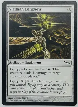 MTG Viridian Longbow Mirrodin Regular - Image 1