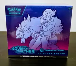 Journey Together Pokemon Center Exclusive Elite Trainer Box ETB Factory Sealed - Image 1