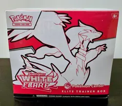 Pokemon Center Exclusive White Flare ETB Elite Trainer Box TCG New Sealed - Image 1