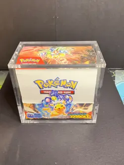 UV Pro-Safe Acrylic Case Pokemon Booster Box Protection - Magnetic Lid US seller - Image 1