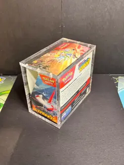 UV Pro-Safe Acrylic Case Pokemon Booster Box Protection - Magnetic Lid US seller - Image 2
