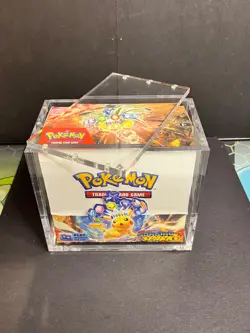 UV Pro-Safe Acrylic Case Pokemon Booster Box Protection - Magnetic Lid US seller - Image 3