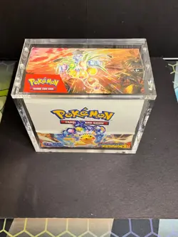 UV Pro-Safe Acrylic Case Pokemon Booster Box Protection - Magnetic Lid US seller - Image 5