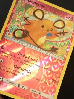 Pokemon TCG Dedenne 88/131 Uncommon Reverse Holo SM Forbidden Light NM - Image 2