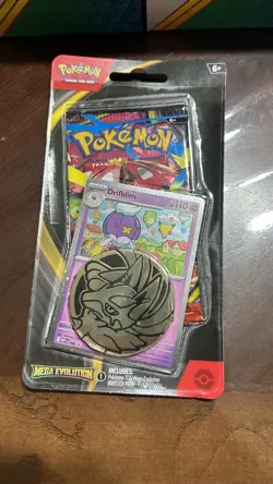 Pokemon TCG Mega Evolution Single Pack Booster Blister Set - Drifloon + Drifblim - Image 2
