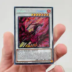 Yugioh! 1x Bramble Rose Dragon DOOD-EN039 Secret Rare 1st Ed NM - Image 1