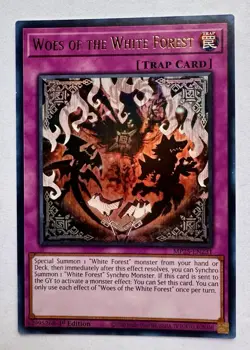 Woes of the White Forest - MP25-EN231 - Ultra Rare - 1st Edition Yugioh - Image 1