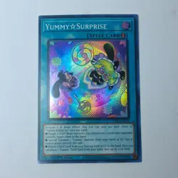 Yugioh Yummy Surprise JUSH-EN025 1st Edition Super Rare NM - Image 1