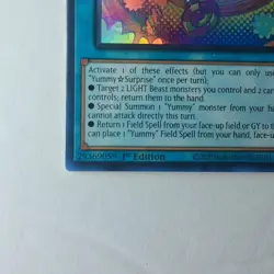 Yugioh Yummy Surprise JUSH-EN025 1st Edition Super Rare NM - Image 2