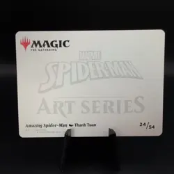 Amazing Spider-Man Art Card (24/54) #24 (NM) AASPM Magic MTG - Gold Signature - Image 2