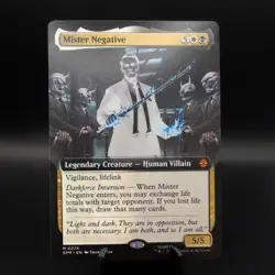 Mister Negative (Extended Art) Mythic MTG Spider-Man - Image 1
