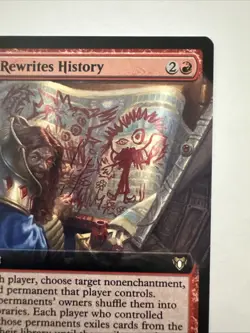 Guff Rewrites History (Extended Art) Commander Masters Regular - Image 3