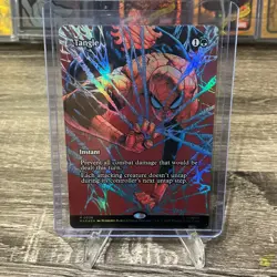 Tangle (Borderless) Marvel Spider-Man Magic The Gathering Foil - Image 1