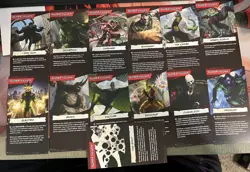 MTG Spider-Man Commander Party Cards (Super-Hero & Villains) - 19x Promotional - Image 2