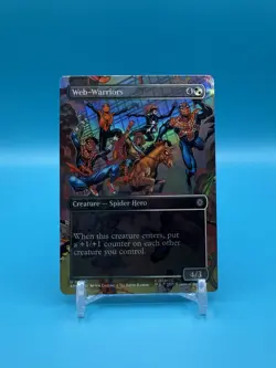 Web-Warriors (Borderless) - Marvel’s Spider-Man (SPM) - FOIL - NM - Image 1