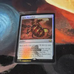 Ruby Medallion (FOIL) x1 - MTG Modern Horizons 3 MH3 #295 - Image 1