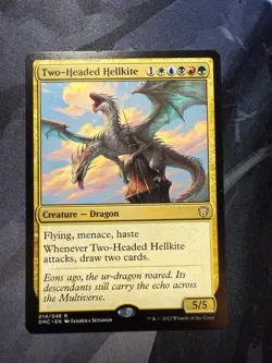 Two-Headed Hellkite Commander: Dominaria United, Non-Foil - Image 1