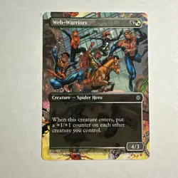 Web-Warriors (Borderless) Marvel's Spider-Man Foil - Image 1
