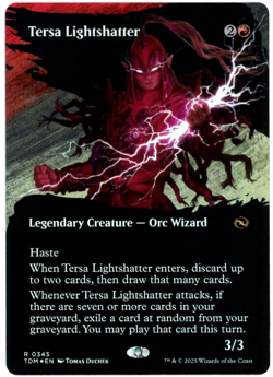 Tersa Lightshatter (Borderless) Foil - 0345 - Tarkir Dragonstorm - NM/M - Image 1