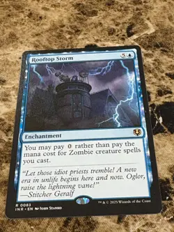 Rooftop Storm Innistrad Remastered MTG Magic the Gathering - Image 1