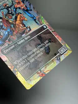 2025 MTG Spiderman Web-Warriors Borderless Creature Foil - Image 3