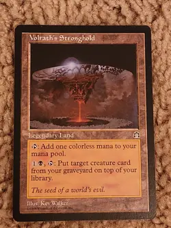 Volrath's Stronghold - Stronghold Set - MTG - Magic the Gathering - Image 1