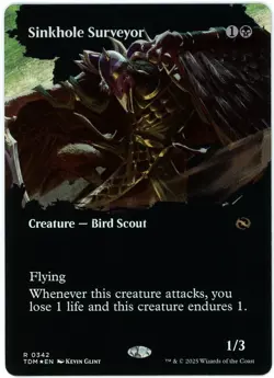Sinkhole Surveyor (Borderless) Foil - 0342 - Tarkir Dragonstorm - NM/M - Image 1