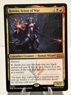 Rowan, Scion of War 211 M Wilds of Eldraine NM MTG - Image 1