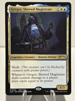 Gregor, Shrewd Magistrate 21 M SLX Cards NM MTG Magic the Gathering - Image 1