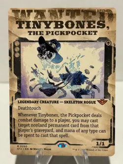 Tinybones, the Pickpocket (Showcase) 290 M Outlaws of Thunder Junction NM MTG - Image 1