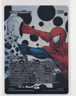 MTG x Marvel's Spider-Man Comeuppance (0001) (Borderless Foil) - NM / M - Image 1