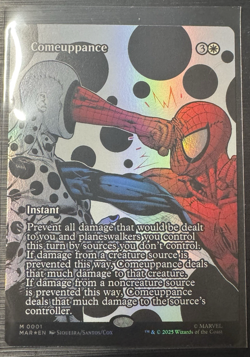 MTG x Marvel's Spider-Man Comeuppance (0001) (Borderless Foil) - NM / M - Image 2