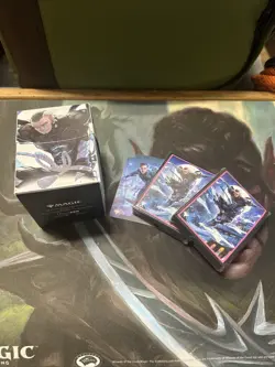 Kaito Shizuki Ultra Pro Deck Box & Sleeves 100 Kamigawa Neon Dynasty MTG - Image 1