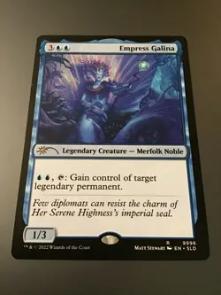 MTG Secret Lair #9998 Empress Galina NM - Image 1