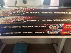 Pokemon Lucario Ex & Tyranitar Ex Premium Collection “BRAND NEW” SEALED - Image 2