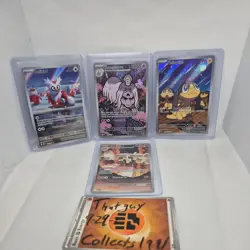 Pokemon Mega Evolution IR 4 card Lot NM - Image 1