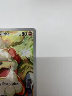 Pokemon TCG Hisuian Growlithe 181/167 Twilight Masquerade Illustration Rare NM - Image 5