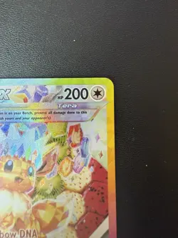 Pokemon TCG Prismatic Evolutions SPC Eevee EX Black Star Promo Card 174 - Image 3