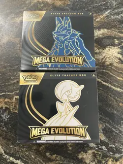 Pokemon Mega Evolution Elite Trainer Box ETB Set of 2 New Sealed A2 - Image 1