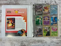 Pokemon Card Binder Collection TCG Trading Card Game Pidgeotto Geeta Charmander - Image 1