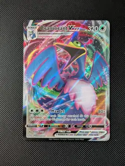 Shining Fates Pokemon TCG Cramorant VMAX NM/M SWSH - Image 1
