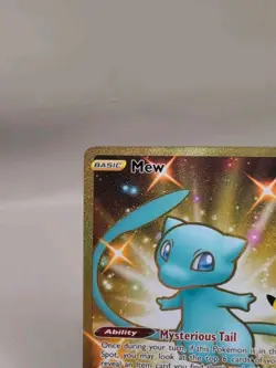 Pokemon TCG Mew 025/025 25th Anniversary Celebrations 2021 Gold Secret Rare - Image 2