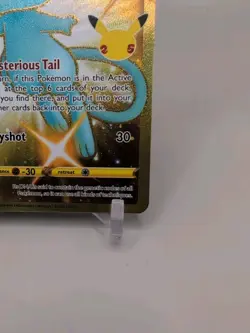 Pokemon TCG Mew 025/025 25th Anniversary Celebrations 2021 Gold Secret Rare - Image 4